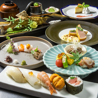 和×創作の粋が息づく器と、繊細かつ大胆な盛り付け