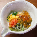 料理メニュー写真 秋田産じゅん菜の酢の物