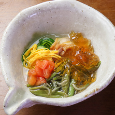秋田産じゅん菜の酢の物