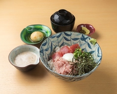 選べる月見丼とろろ御膳