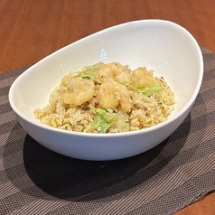 海老とレタスの炒飯