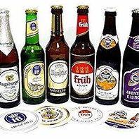 世界各国から取り揃えた風味豊かなビール