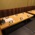 最大6人までご利用いただける個室あり
