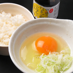 竹鶏卵のTKG（たまごかけご飯）