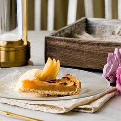 林檎とカスタードのタルト