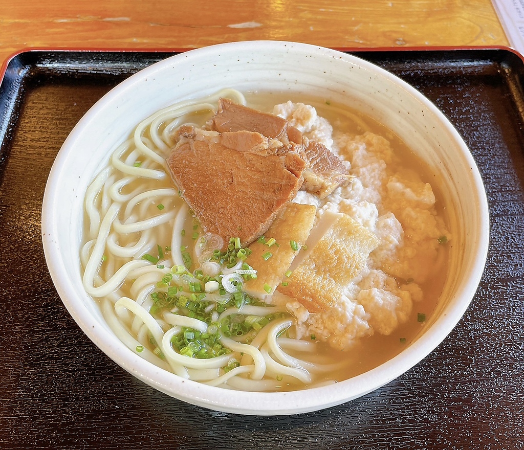 まごゆし豆腐そば（かつお）