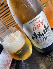 瓶ビール(スーパードライ中瓶)