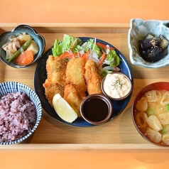 カキフライ定食