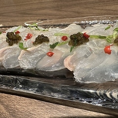 鮮魚のカルパッチョ