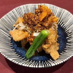 天晴れ特製鶏の辛辛カラアゲ