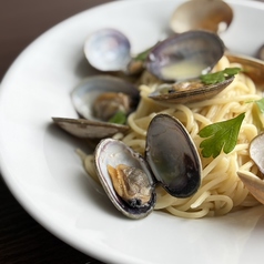 北海道 厚岸産 天然大粒あさりのパスタ