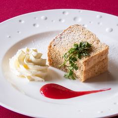 紅茶シフォンケーキ