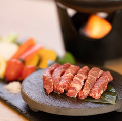 神戸牛と新鮮野菜の陶板焼きプレート 単品50g 100g 150g