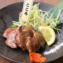 鶏ハツ　炭火焼き