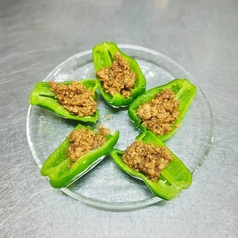 肉みそパリパリピーマン