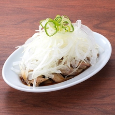 炙り鶏皮ポン酢/にんにくホイル焼き