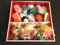 料理メニュー写真 【出前】握りと天ぷらセット