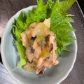 料理メニュー写真&nbsp;つぶ貝ワサビ菜和え