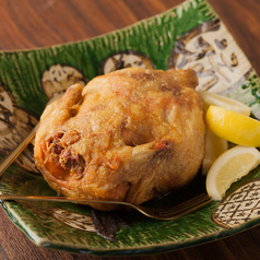 鶏半身素揚げ/鮮魚のハラスのフライ/エビマヨ スイチリマヨ
