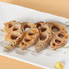 【炭火焼野菜】焼きレンコン