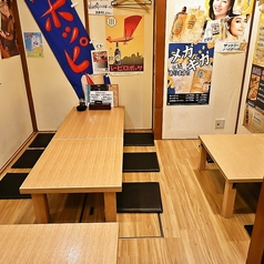 最大で16名様ほどまでご利用頂ける当店のお座敷中個室席。