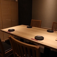 お祝いにもぴったりの上質な店内