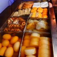 素材が変われば出汁も味も多彩に変化＿＿【新潟おでん】