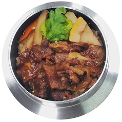 和牛すじ旨煮釜めし