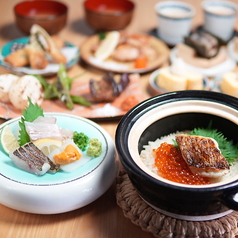 炭と土鍋 魚座のコース写真