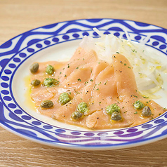 ホタテの塩昆布カルパッチョ