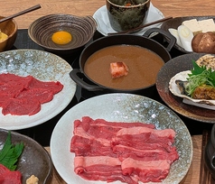 桜鍋 ふもとのコース写真