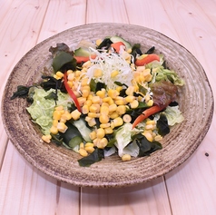 たっぷりコーンの和風サラダ