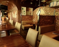 喫煙も可能◎ゆったり寛げる空間をご用意