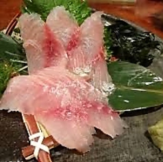 本日の白身刺し