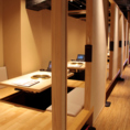 家族・デート・宴会・様々なシーンでご利用いただける半個室席完備！