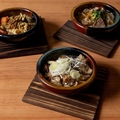 料理メニュー写真&nbsp;牛もつ煮込み(コク塩/ネギポン酢/カレー)