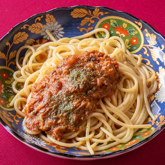 ピーチポークのボロネーゼ