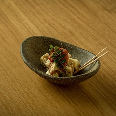 黒豆クリームチーズと酒盗