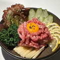 料理メニュー写真&nbsp;和牛ユッケ