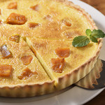 お食事の最後は自家製のスイーツで。