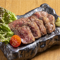 満足感のある逸品メニューも充実♪