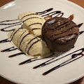 料理メニュー写真&nbsp;フォンダンショコラアイス