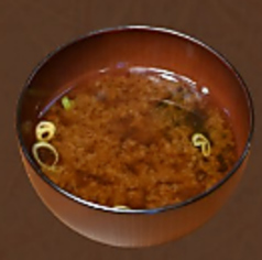 赤だし味噌汁