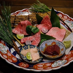 熟成肉にくまにあ よしはらのコース写真