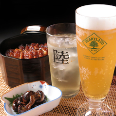 当店では生ビール「ハートランド」が飲めます◎