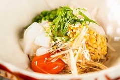  いか玉納豆あて