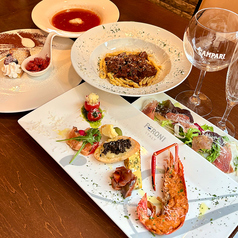 セソンローゼ イタリアワイン イタリア郷土料理のコース写真