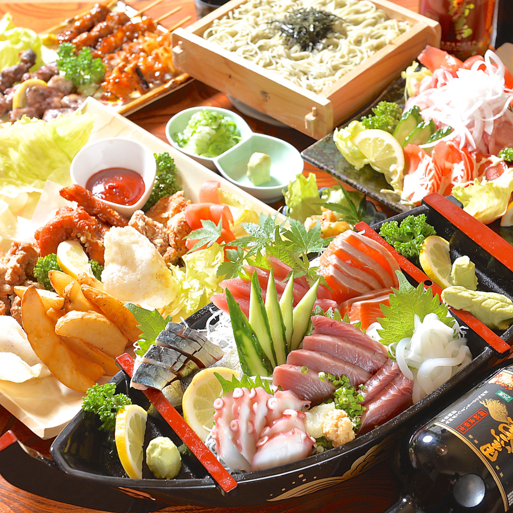 各種宴会コースを豊富にご用意！その日のシーンにあわせてお好きなコースをお選びください！