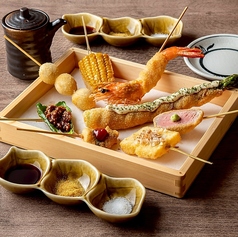 串揚げ盛り合わせ8種