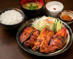 タンドリーチキン定食 豚